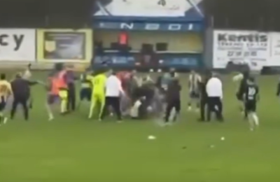 Έπεσε ξύλο σε αγώνα Γ' Κατηγορίας στην Κύπρο (vid)