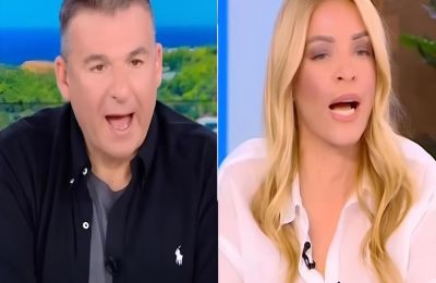 Ο Γιώργος Λιάγκας σήμερα, στον αέρα του ΑΝΤ1, δεν άντεξε και αντέδρασε για μια ατάκα της Γιώτας Κηπουρού 