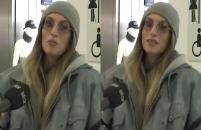 Η ηθοποιός δεν κατάφερε να κρύψει την ενόχλησή της on camera