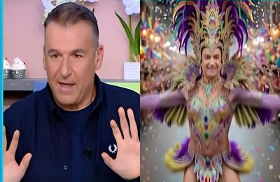 Επικές στιγμές στο Πρωινό! Δείτε πως θα ήταν ο Γιώργος Λιάγκας, ως βασίλισσα του καρναβαλιού!