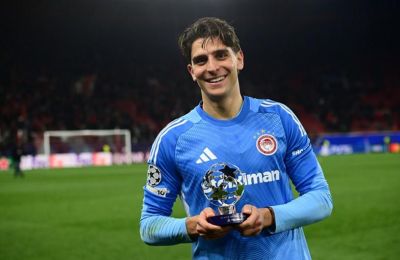 Με Τζολάκη η ενδεκάδα της αγωνιστικής στο Champions League!