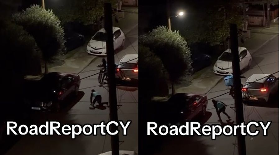 Λεμεσός: Καρέ-καρέ η στιγμή που κλέβει ποδήλατο ντελιβερά (ΒΙΝΤΕΟ)