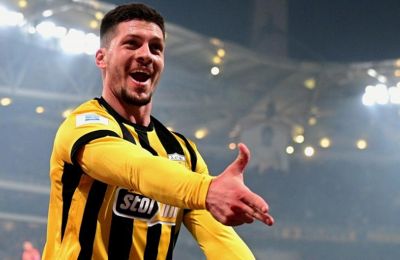 Τρίτη καλύτερη επίδοση φορ στην ιστορία της ΑΕΚ ο Γιόβιτς