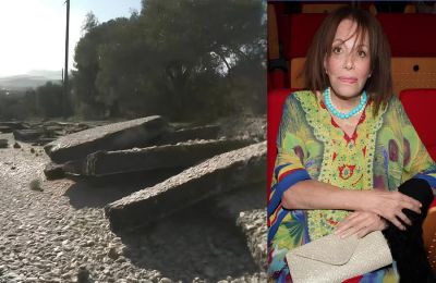 Οι εικόνες που καταγράφηκαν θυμίζουν σκηνικό καταστροφής.