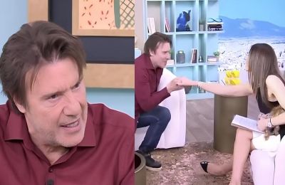 Ο Στράτος Τζώρτζογλου και η Σταματίνα Τσιμτσιλή έβαλαν τέλος στη μεταξύ τους παρεξήγηση στον καναπέ του Happy Day