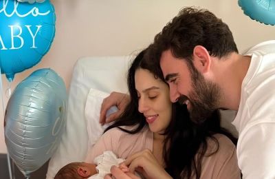 Ο Νίκος Πολυδερόπουλος και η σύντροφός του, Βαλάσια Συμιακού, έγιναν για πρώτη φορά γονείς