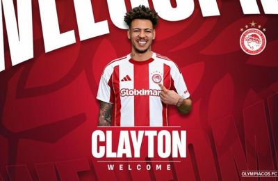 Επίσημα στον Ολυμπιακό ο Κλέιτον