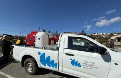 Παράδοση δύο κινητών μονάδων πυρόσβεσης σε ορεινή Λεμεσό και Λάρνακα