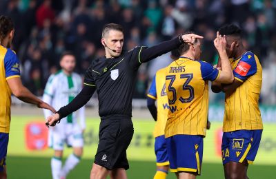 Ένταση στο τέλος, παράπονα Ομόνοιας για την ακύρωση του γκολ! 