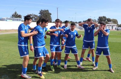 Η Εθνική Παίδων Κ-17 νίκησε με 2-0 το Μαυροβούνιο