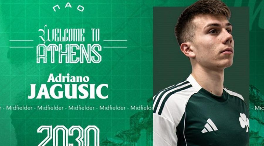 Επίσημο: Στον Παναθηναϊκό για 4,5 χρόνια ο Αντριάνο Γιάγκουσιτς 