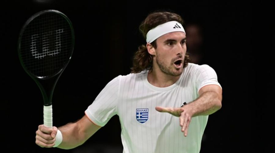 Davis Cup: Έκανε τη δουλειά ο Τσιτσιπάς και 1-1 για την Ελλάδα 