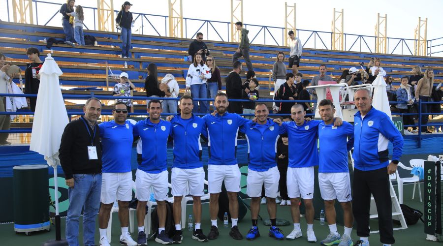 Θριαμβευτική Κύπρος με απόλυτο και πρόκριση στο Group II του Davis Cup