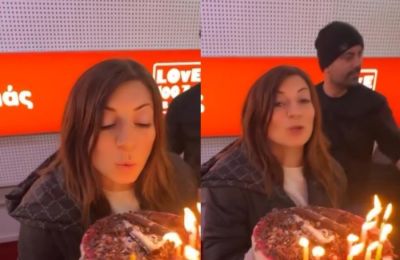  Το surprise από τους συναδέλφους της