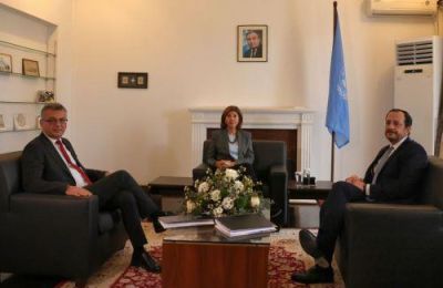 Ο Γενικός Γραμματέας θα έχει την ευκαιρία να συνομιλήσει εν ευθέτω χρόνω με τον ηγέτη της ελληνοκυπριακής κοινότητας κ. Χριστοδουλίδη