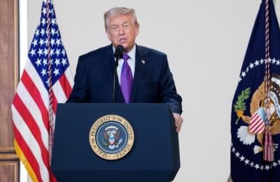 Ο Τραμπ αντιτίθεται στην προσάρτηση της Δυτικής Όχθης στο Ισραήλ