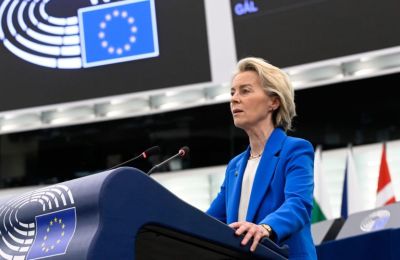 Η πρόεδρος της Κομισιόν έδωσε έμφαση στην ανάγκη εμβάθυνσης των ευρωπαϊκών κεφαλαιαγορών.