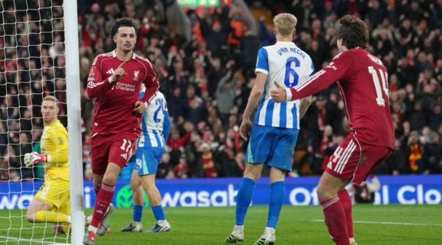 Σίφουνας η Λίβερπουλ, «καθάρισε» την Μπράιτον και πέρασε στους «16»