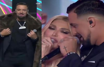  Η Αγγελική Ηλιάδη και ο Gio Kay τραγούδησαν Μαζωνάκη και έφεραν… Gucci αέρα στην πρεμιέρα!