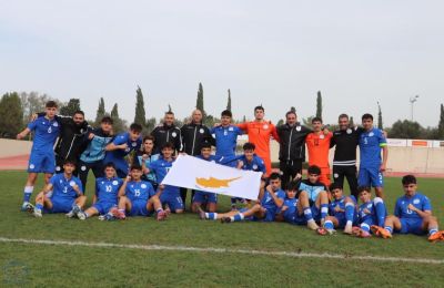 Νίκη της Εθνικής Παίδων Κ-16 επί της Ρουμανίας