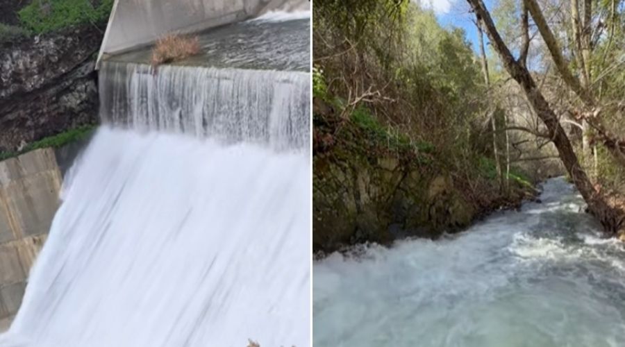 Πανέμορφες οι εικόνες των τελευταίων ημερών από ποτάμια και φράγματα (Πηγή: Καιρόφιλοι Κύπρου)