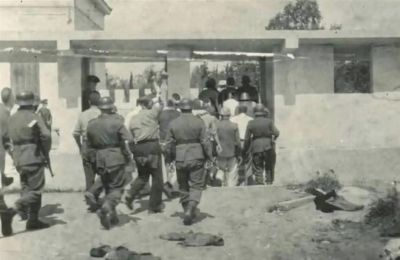 Φωτογραφικά ντοκουμέντα από την εκτέλεση των 200 στο Σκοπευτήριο της Καισαριανής (ebay.com)