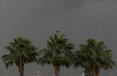 Παράλληλα, προβλέπεται ότι ο καιρός θα είναι συννεφιασμένος κατά διαστήματα με τοπικές βροχές και μεμονωμένες καταιγίδες.