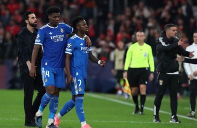 Βινίσιους: «Οι ρατσιστές είναι πάνω απ' όλα δειλοί»