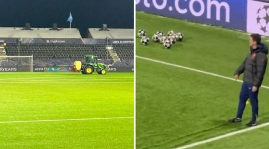 Έξαλλοι στην Ίντερ με τον αγωνιστικό χώρο στο γήπεδο της Μπόντο