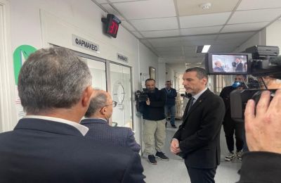 Επίσκεψη Υπουργού Υγείας στο Ινστιτούτο Νευρολογίας και Γενετικής