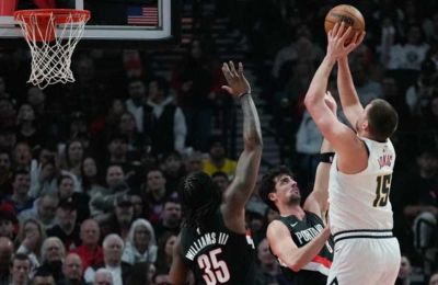 Οι Νάγκετς διέλυσαν τους Μπλέιζερς και έγραψαν ιστορία εκτός έδρας