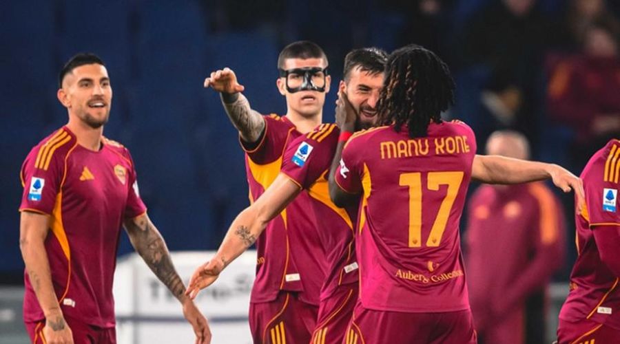 «Καθάρισε» με τριάρα για το +4 στην τετράδα η Ρόμα