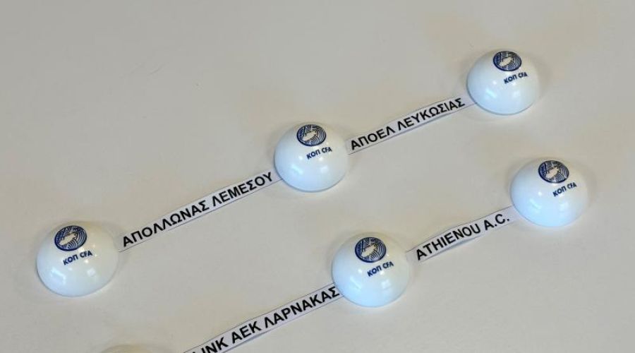 Κύπελλο Futsal: Απόλλων – ΑΠΟΕΛ και ΑΕΚ – Αθηαίνου AC στα ημιτελικά