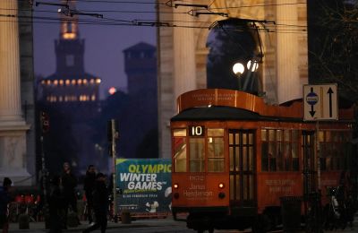 Εκτροχιασμός τραμ στο Μιλάνο.