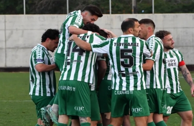 Β' Κατηγορία: Ξανά 2η η Ομόνοια 29Μ