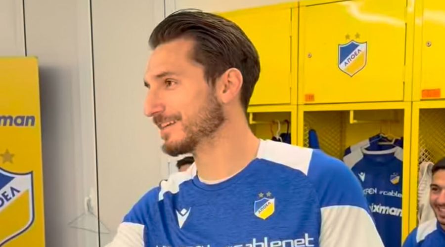 ΑΠΟΕΛ: Γενέθλια στον Αρχάγγελο για τον Διαμαντάκο (vid)