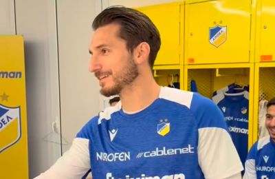 ΑΠΟΕΛ: Γενέθλια στον Αρχάγγελο για τον Διαμαντάκο (vid)