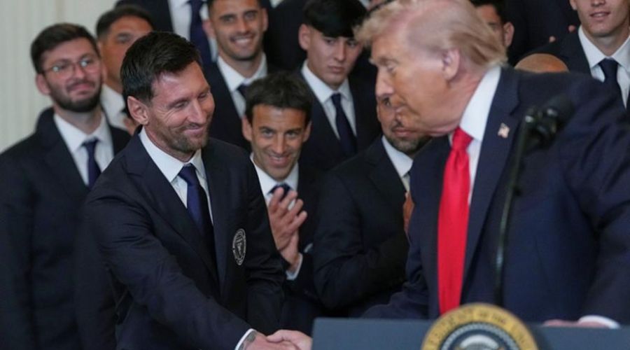 Υποδέχθηκε την Ίντερ Μαϊάμι στον Λευκό Οίκο ο Τραμπ