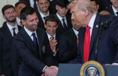 Υποδέχθηκε την Ίντερ Μαϊάμι στον Λευκό Οίκο ο Τραμπ