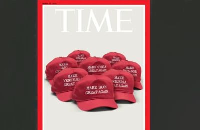 «Make Iran Great Again»: Το καυστικό εξώφυλλο του Time για τον Τραμπ
