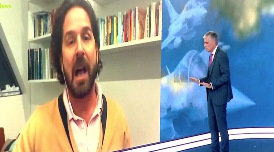 Άγριος καυγάς on air Ευαγγελάτου με καθηγητή για τα drones στην Κύπρο