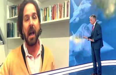 Άγριος καυγάς on air Ευαγγελάτου με καθηγητή για τα drones στην Κύπρο