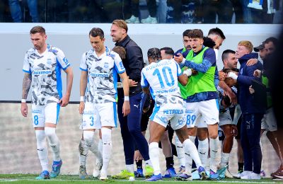 Με... τούμπα βάφτηκε «γαλάζιο» το Λεμεσιανό! (vid)