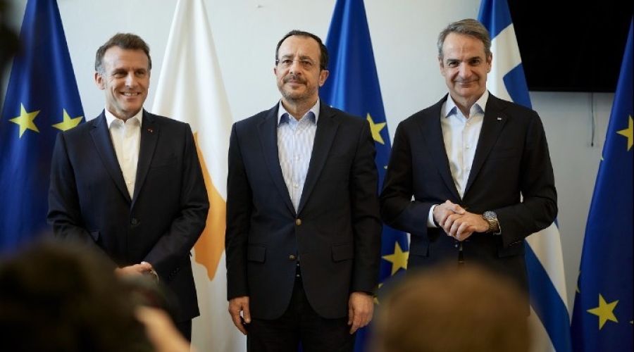 LIVE- Μακρόν: Όποιος επιτίθεται στην Κύπρο επιτίθεται στην Ευρώπη 