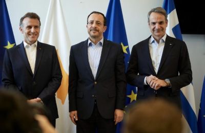 LIVE- Μακρόν: Όποιος επιτίθεται στην Κύπρο επιτίθεται στην Ευρώπη 