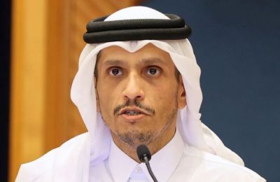 Ο πρωθυπουργός του Κατάρ, Σεΐχης Μοχάμεντ Μπιν Αμπντουλραχμάν Αλ Θάνι