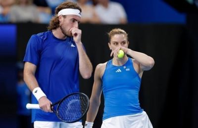 Τσιτσιπάς και Σάκκαρη κατεβαίνουν στο μεικτό διπλό