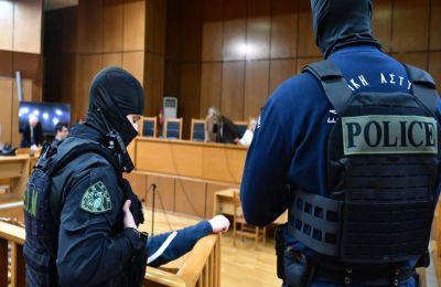 Αυλαία στη δίκη της Χρυσής Αυγής στο Εφετείο.