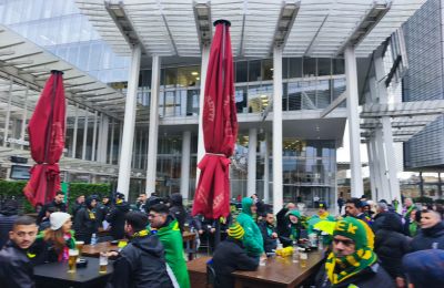 Το pre-game των ΑΕΚΤζήδων στο Λονδίνο (pics & vid)