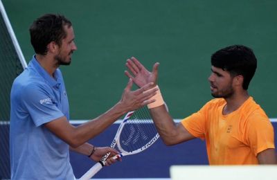 Απέκλεισε τον Αλκαράθ ο Μεντβέντεφ, στον τελικό με Σίνερ